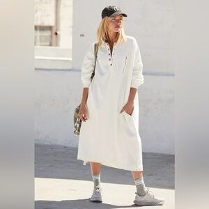 COPY - Free People Block Party Sweat Midi Dress
